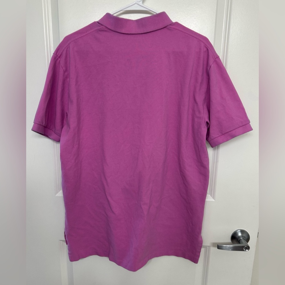 Vintage Polo Ralph Lauren Pink Classic Fit Polo Shirt L - Send Offer! - Picture 4 of 4